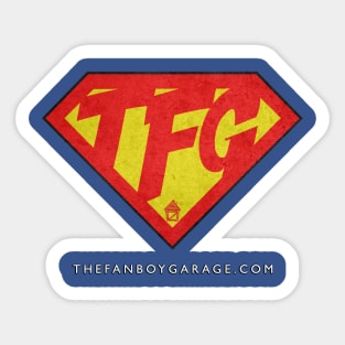 Fanboy Garage Super Logo Sticker